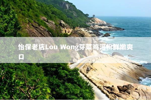怡保老店Lou Wong芽菜鸡河粉鲜嫩爽口
