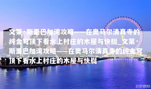 文莱·斯里巴加湾攻略——在奥马尔清真寺的纯金穹顶下看水上村庄的木屋与快艇_文莱·斯里巴加湾攻略——在奥马尔清真寺的纯金穹顶下看水上村庄的木屋与快艇